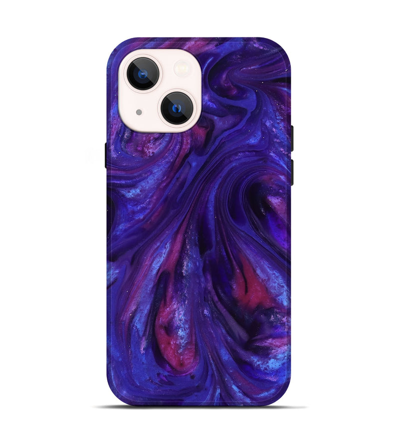 iPhone 14 ResinArt Live Edge Phone Case - Cher (Purple, 816909)