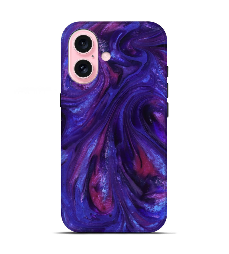iPhone 17 ResinArt Live Edge Phone Case - Cher (Purple, 816909)