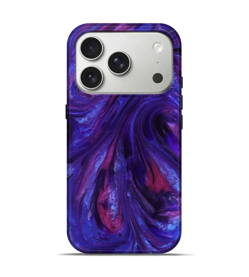 iPhone 17 Pro ResinArt Live Edge Phone Case - Cher (Purple, 816909)
