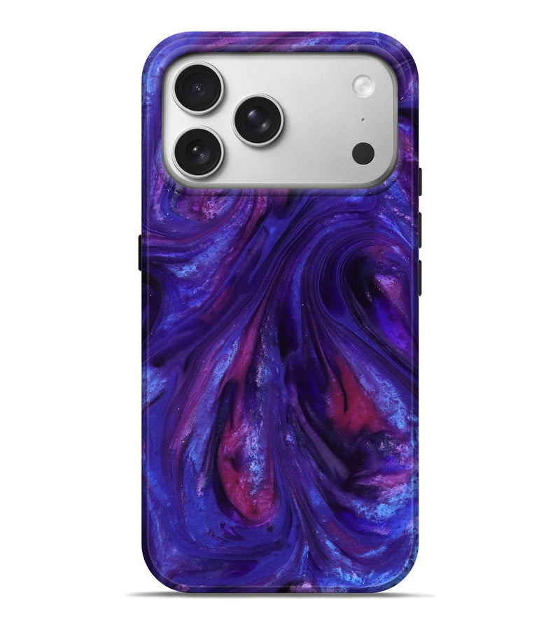 iPhone 17 Pro Max ResinArt Live Edge Phone Case - Cher (Purple, 816909)
