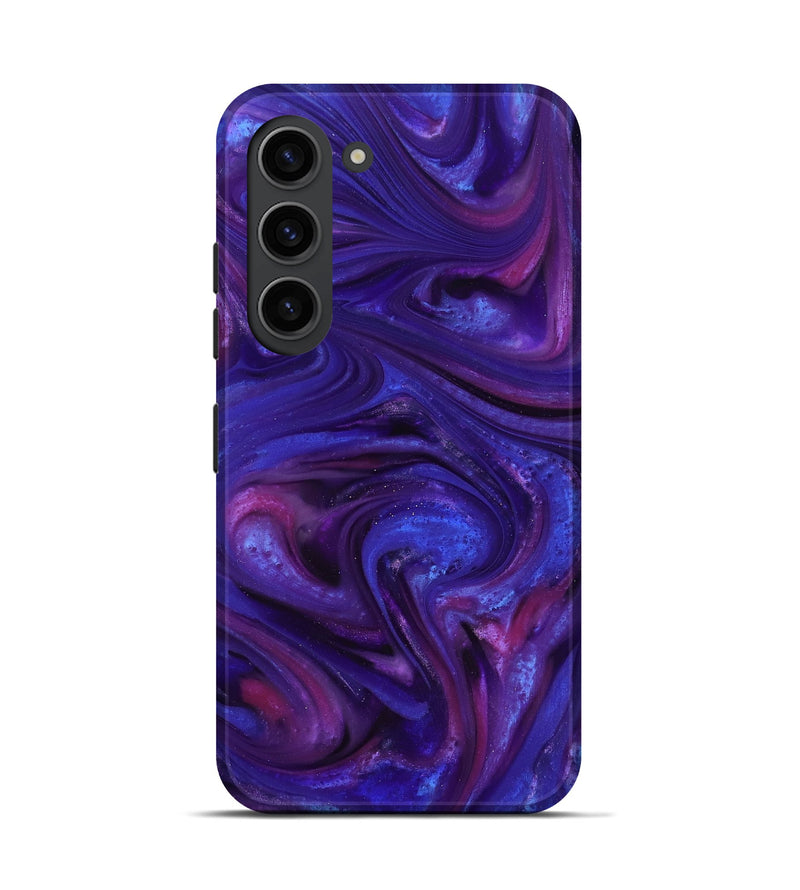 Galaxy S23 ResinArt Live Edge Phone Case - Lachlan (Purple, 816910)