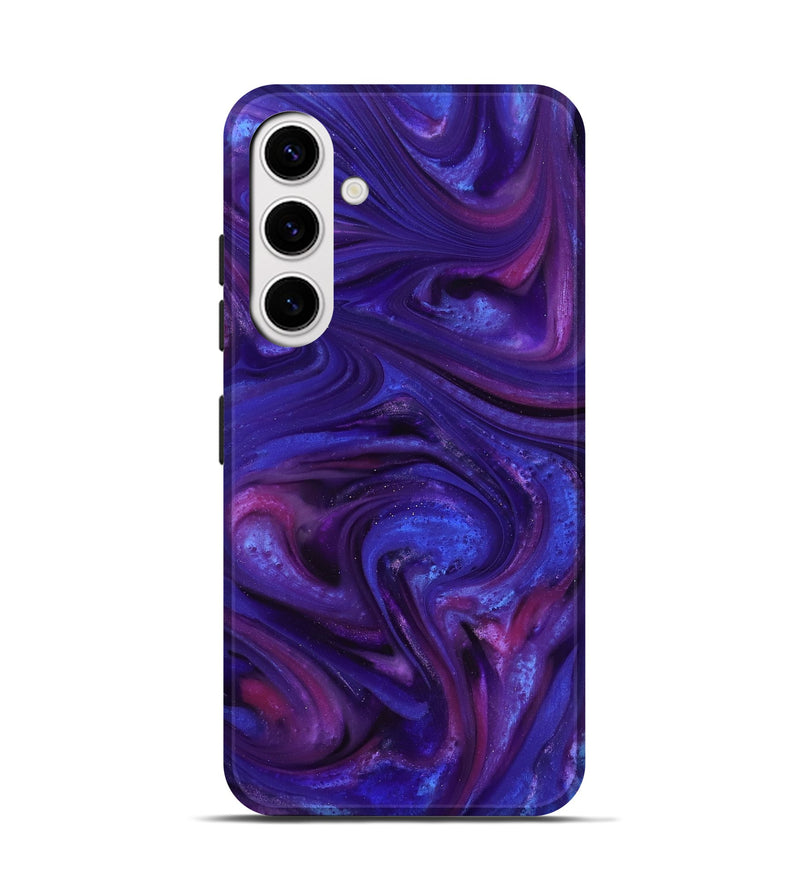 Galaxy S25 ResinArt Live Edge Phone Case - Lachlan (Purple, 816910)