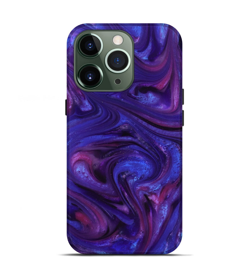 iPhone 13 Pro ResinArt Live Edge Phone Case - Lachlan (Purple, 816910)