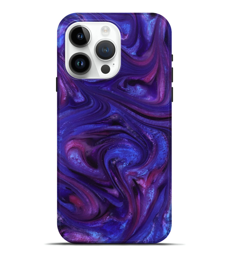 iPhone 15 Pro Max ResinArt Live Edge Phone Case - Lachlan (Purple, 816910)