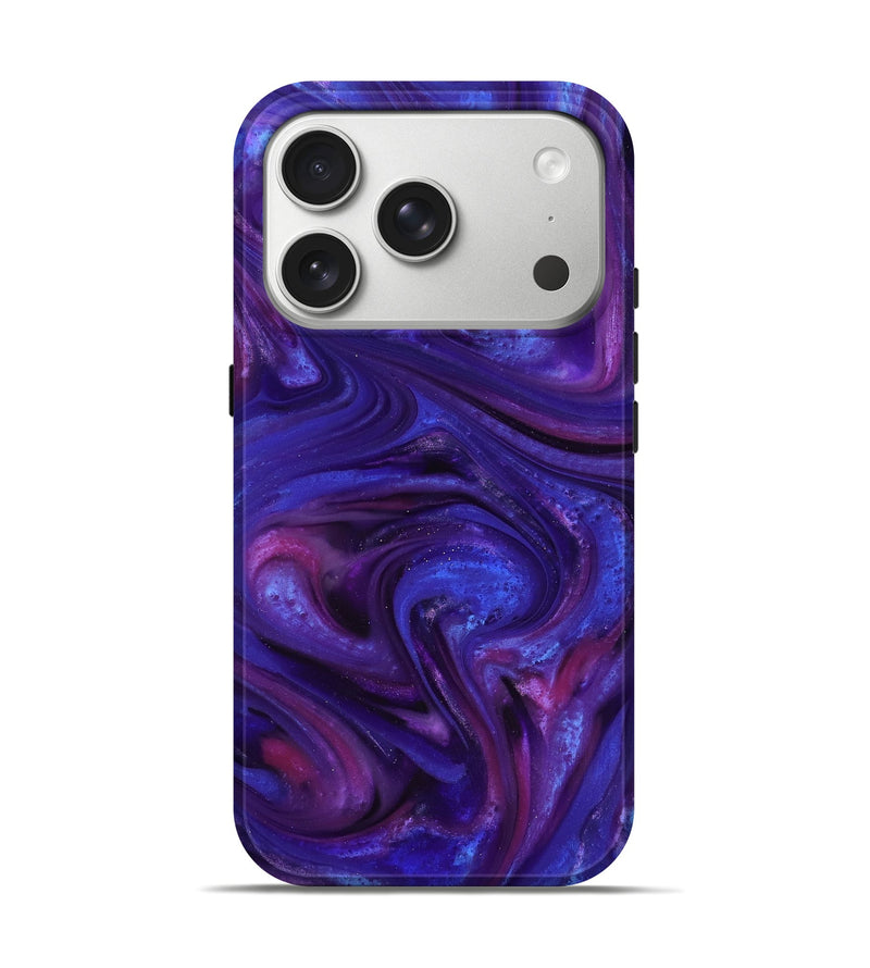 iPhone 17 Pro ResinArt Live Edge Phone Case - Lachlan (Purple, 816910)