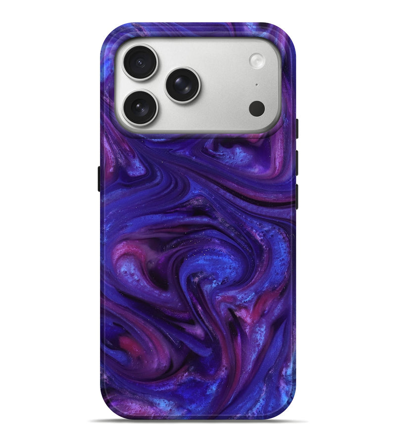 iPhone 17 Pro Max ResinArt Live Edge Phone Case - Lachlan (Purple, 816910)