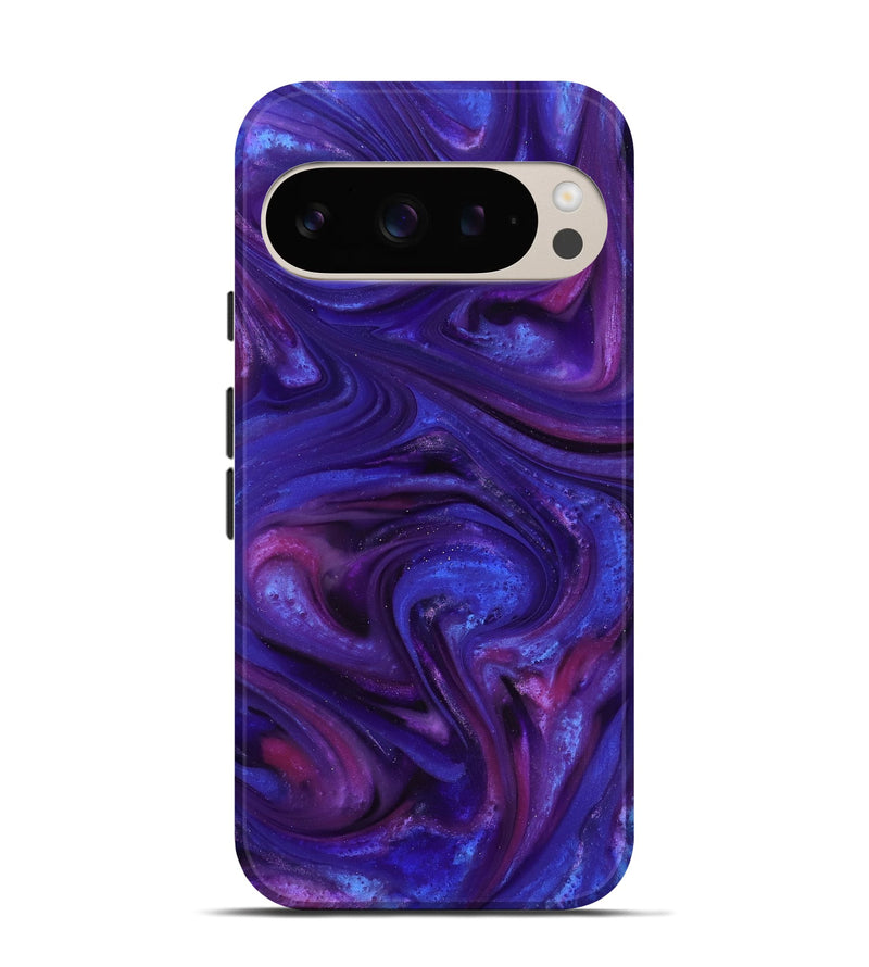 Pixel 9 Pro ResinArt Live Edge Phone Case - Lachlan (Purple, 816910)