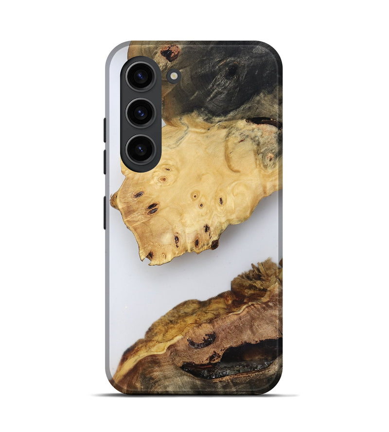 Galaxy S23 Wood Live Edge Phone Case - Jasmyn (Clear, 816911)