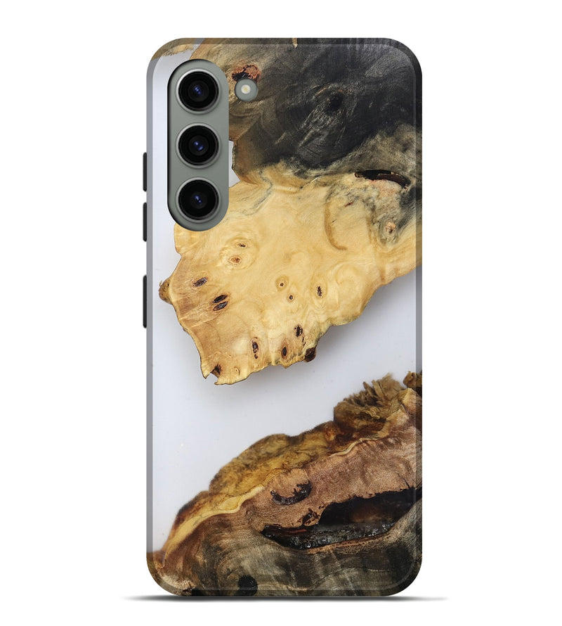 Galaxy S23 Plus Wood Live Edge Phone Case - Jasmyn (Clear, 816911)
