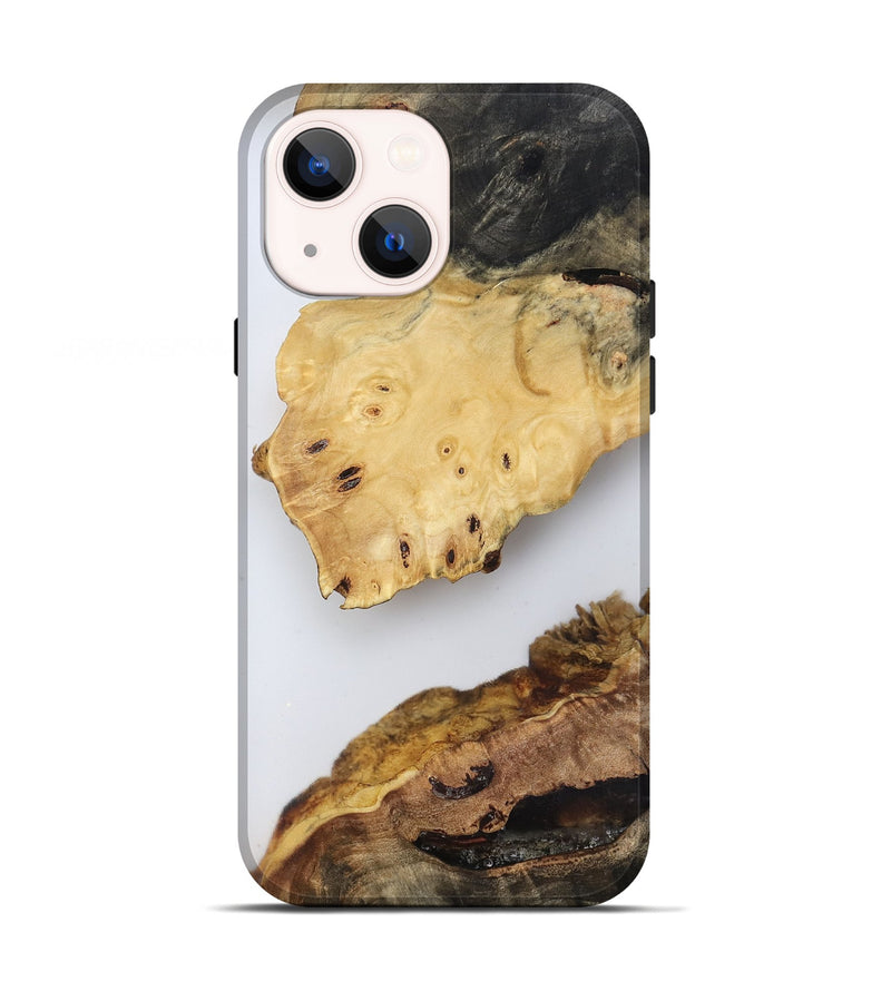 iPhone 13 Wood Live Edge Phone Case - Jasmyn (Clear, 816911)