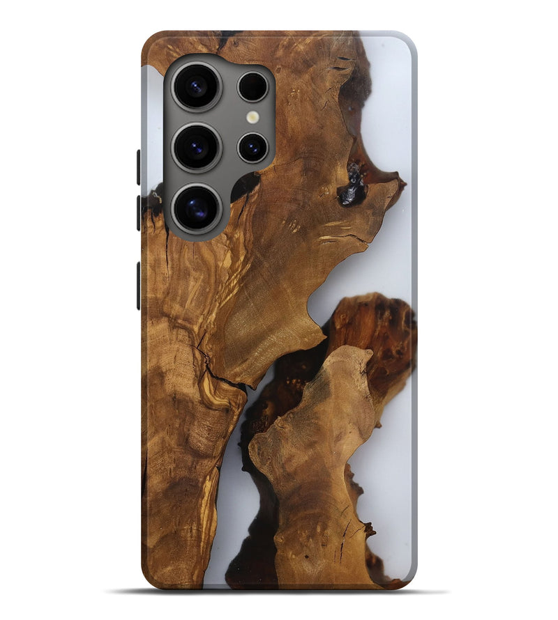 Galaxy S25 Ultra Wood Live Edge Phone Case - Amayah (Clear, 816912)