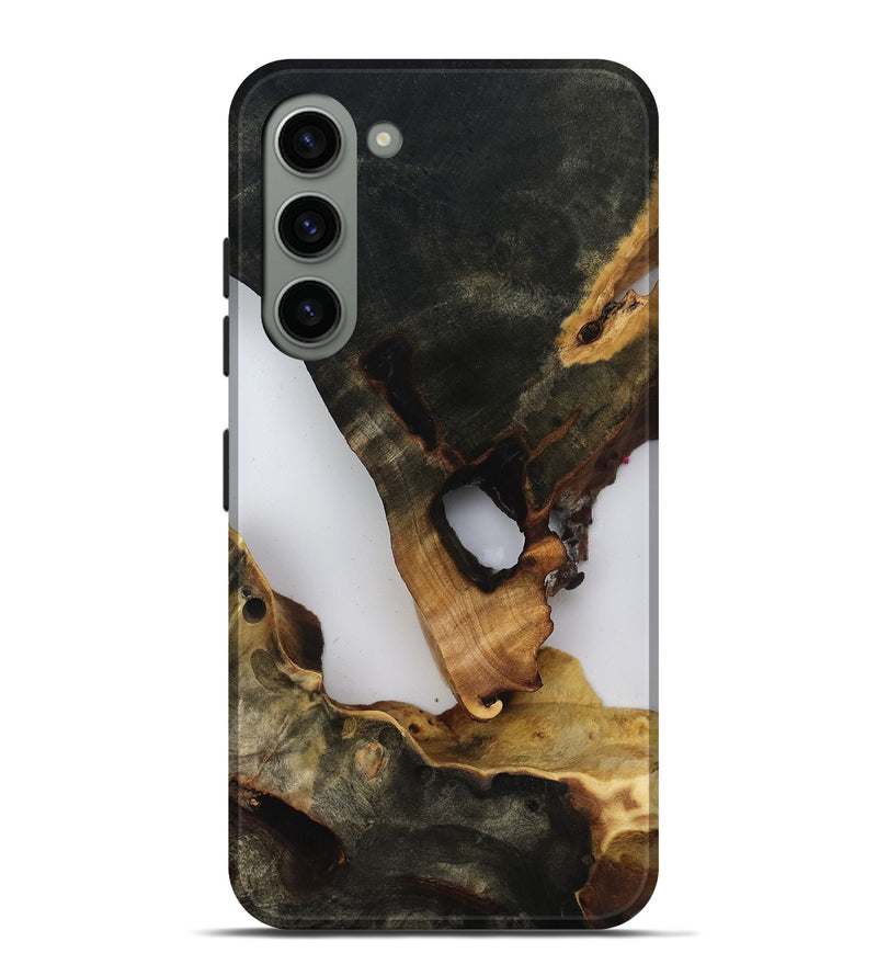Galaxy S23 Plus Wood Live Edge Phone Case - Faye (Clear, 816913)
