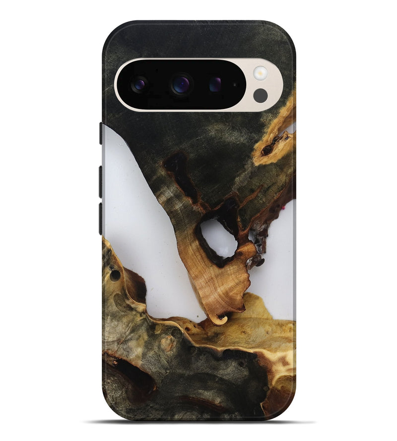 Pixel 10 Pro XL Wood Live Edge Phone Case - Faye (Clear, 816913)