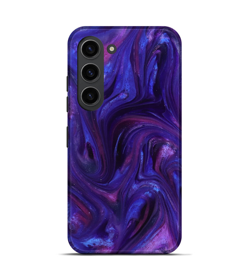 Galaxy S23 ResinArt Live Edge Phone Case - Abril (Purple, 816924)