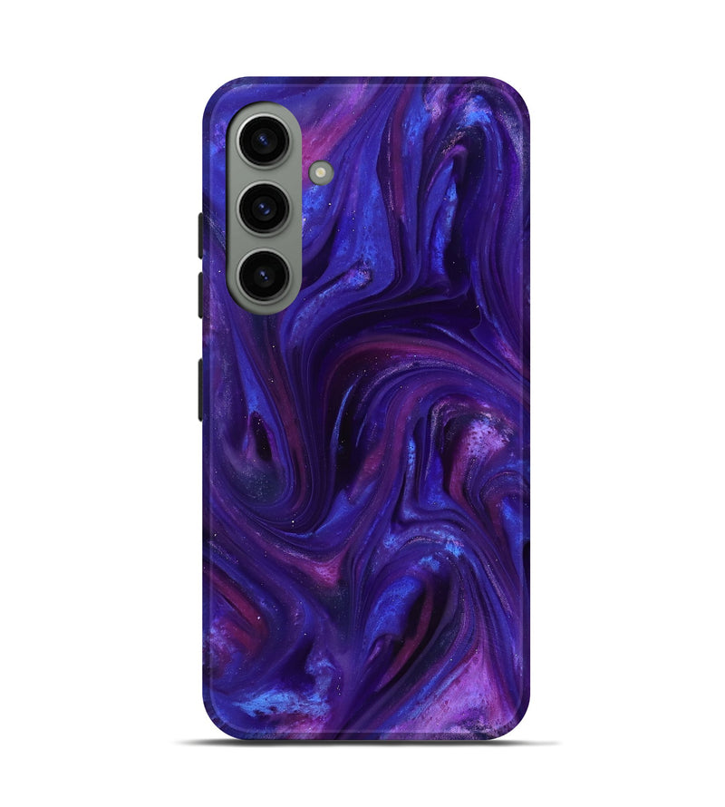Galaxy S24 ResinArt Live Edge Phone Case - Abril (Purple, 816924)