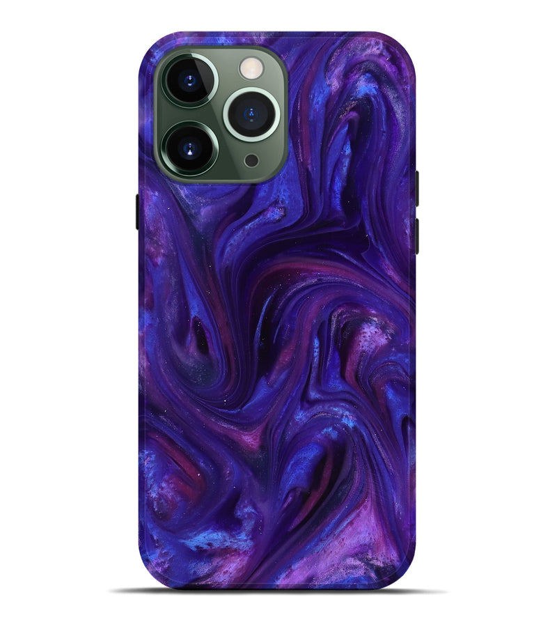 iPhone 13 Pro Max ResinArt Live Edge Phone Case - Abril (Purple, 816924)
