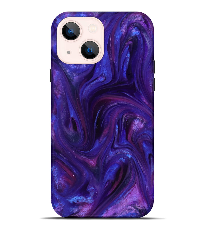 iPhone 14 Plus ResinArt Live Edge Phone Case - Abril (Purple, 816924)