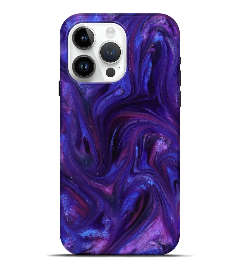 iPhone 15 Pro Max ResinArt Live Edge Phone Case - Abril (Purple, 816924)