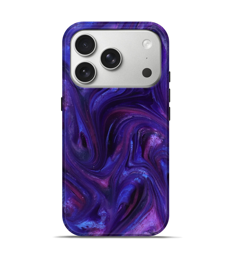 iPhone 17 Pro ResinArt Live Edge Phone Case - Abril (Purple, 816924)