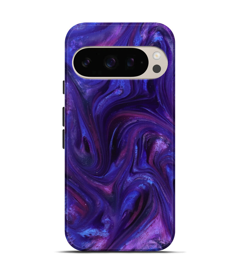 Pixel 10 ResinArt Live Edge Phone Case - Abril (Purple, 816924)