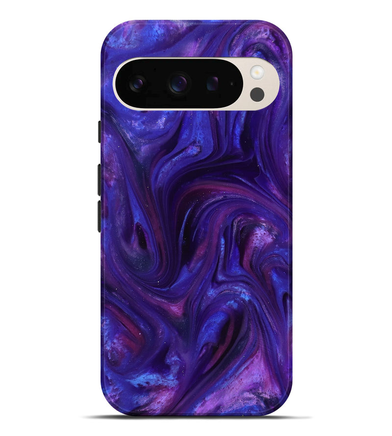 Pixel 10 Pro XL ResinArt Live Edge Phone Case - Abril (Purple, 816924)