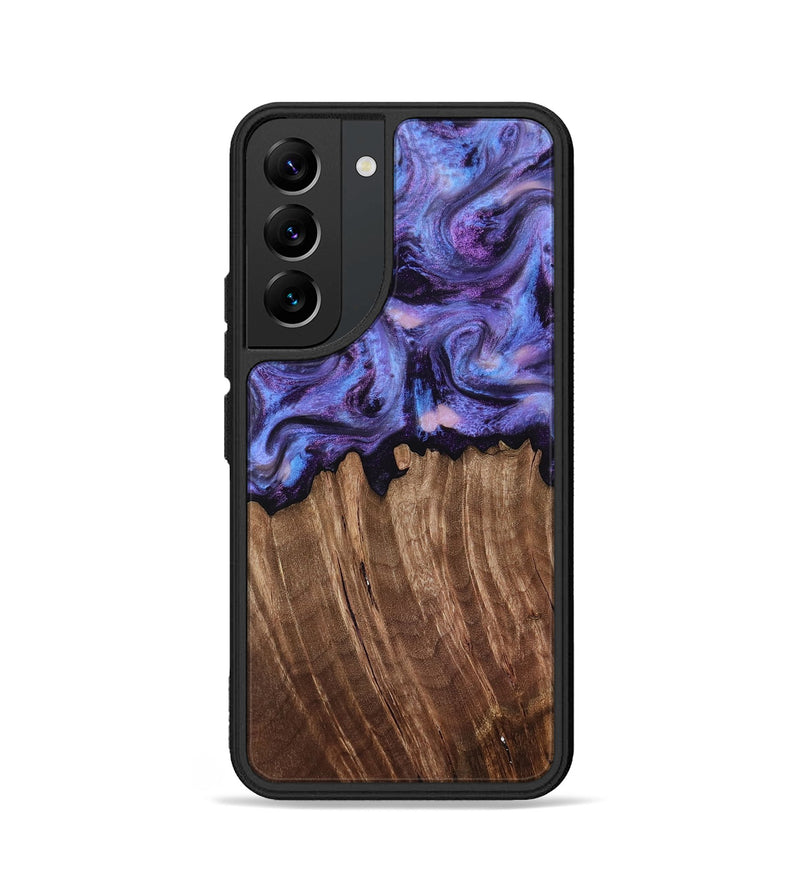 Galaxy S22 Wood Phone Case - Case (Purple, 816959)