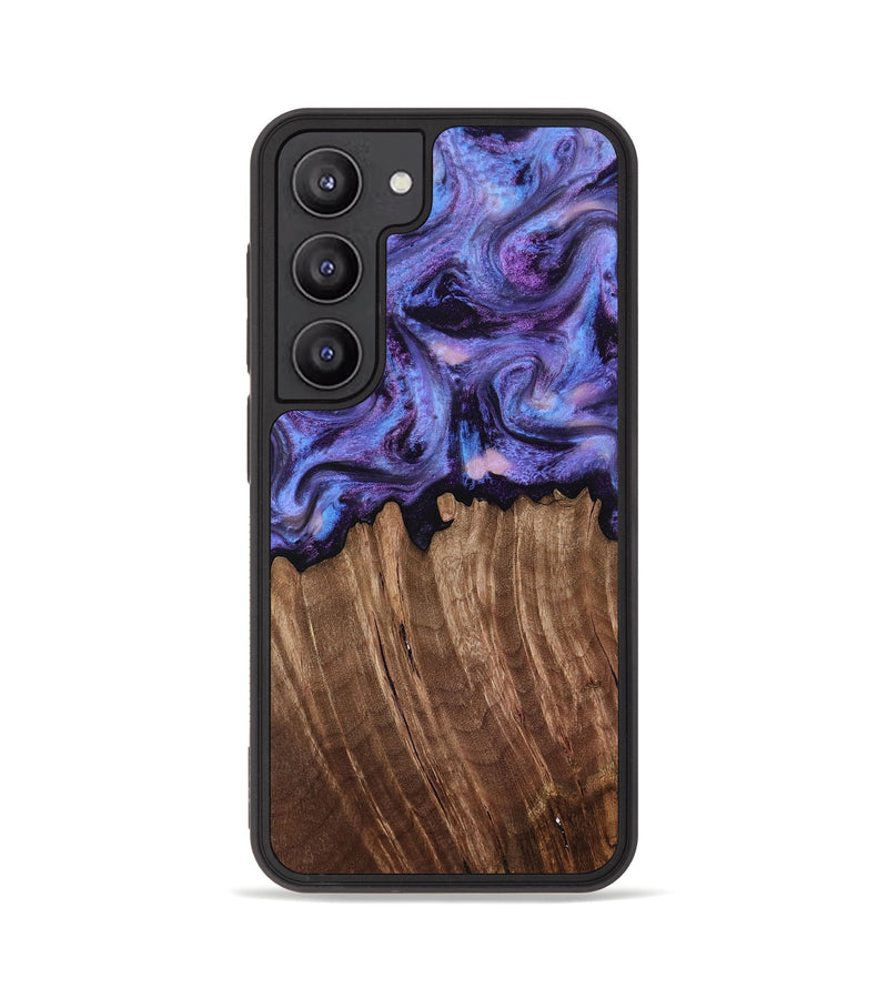 Galaxy S23 Wood Phone Case - Case (Purple, 816959)