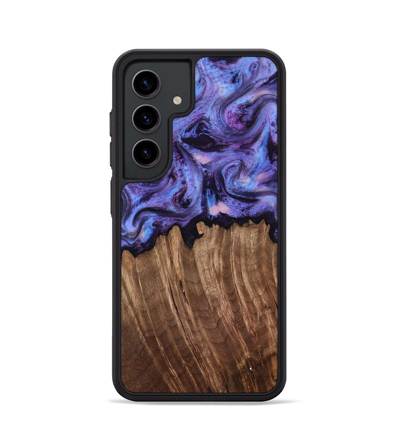 Galaxy S24 Wood Phone Case - Case (Purple, 816959)