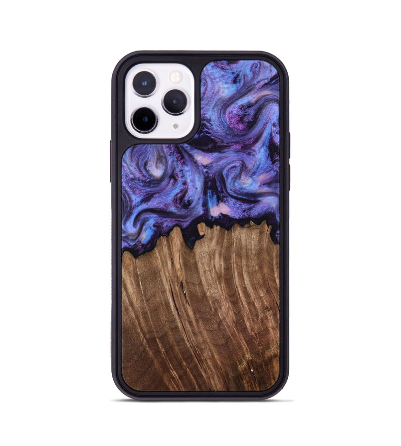 iPhone 11 Pro Wood Phone Case - Case (Purple, 816959)