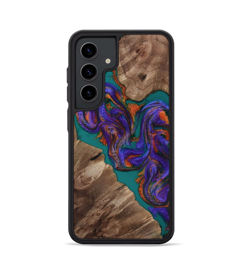 Galaxy S24 Wood Phone Case - Jayda (Purple, 816960)