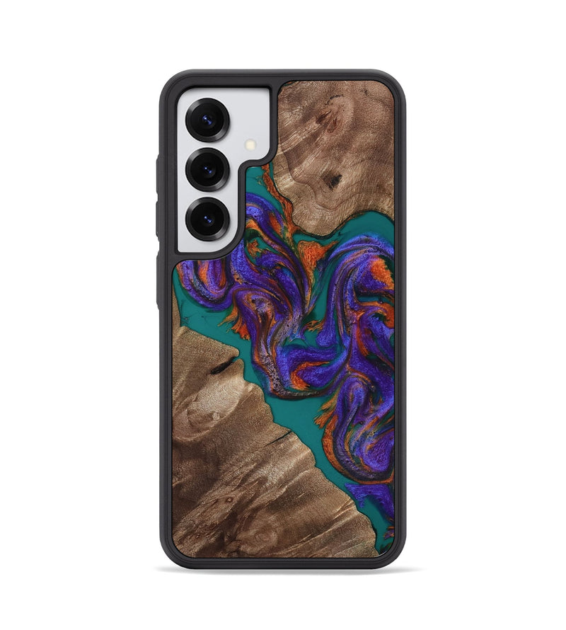 Galaxy S25 Wood Phone Case - Jayda (Purple, 816960)