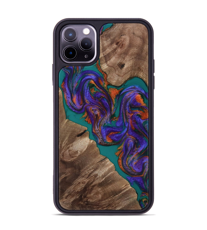 iPhone 11 Pro Max Wood Phone Case - Jayda (Purple, 816960)