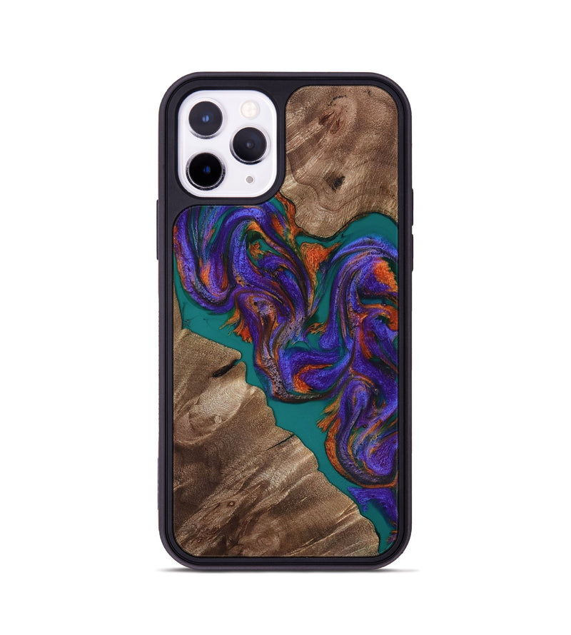 iPhone 11 Pro Wood Phone Case - Jayda (Purple, 816960)