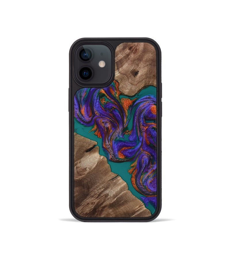 iPhone 12 mini Wood Phone Case - Jayda (Purple, 816960)