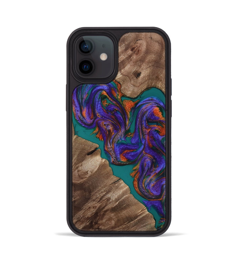 iPhone 12 Wood Phone Case - Jayda (Purple, 816960)