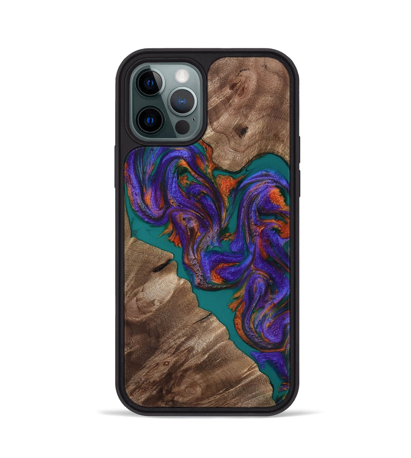 iPhone 12 Pro Wood Phone Case - Jayda (Purple, 816960)