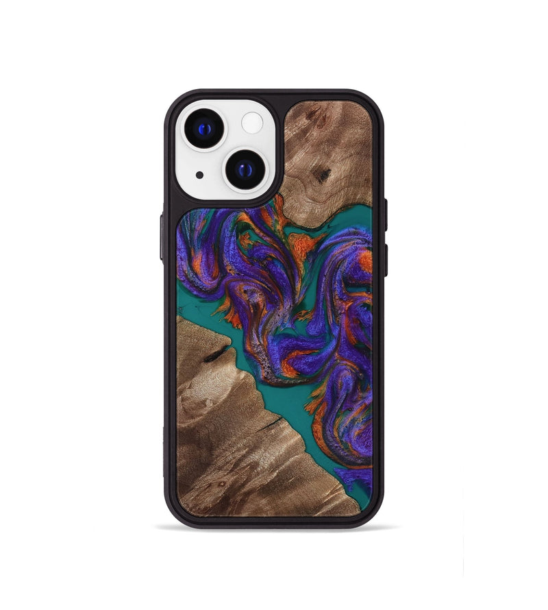 iPhone 13 mini Wood Phone Case - Jayda (Purple, 816960)