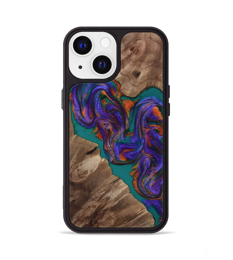 iPhone 13 Wood Phone Case - Jayda (Purple, 816960)