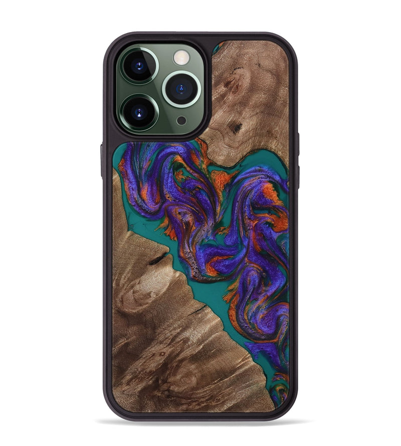 iPhone 13 Pro Max Wood Phone Case - Jayda (Purple, 816960)