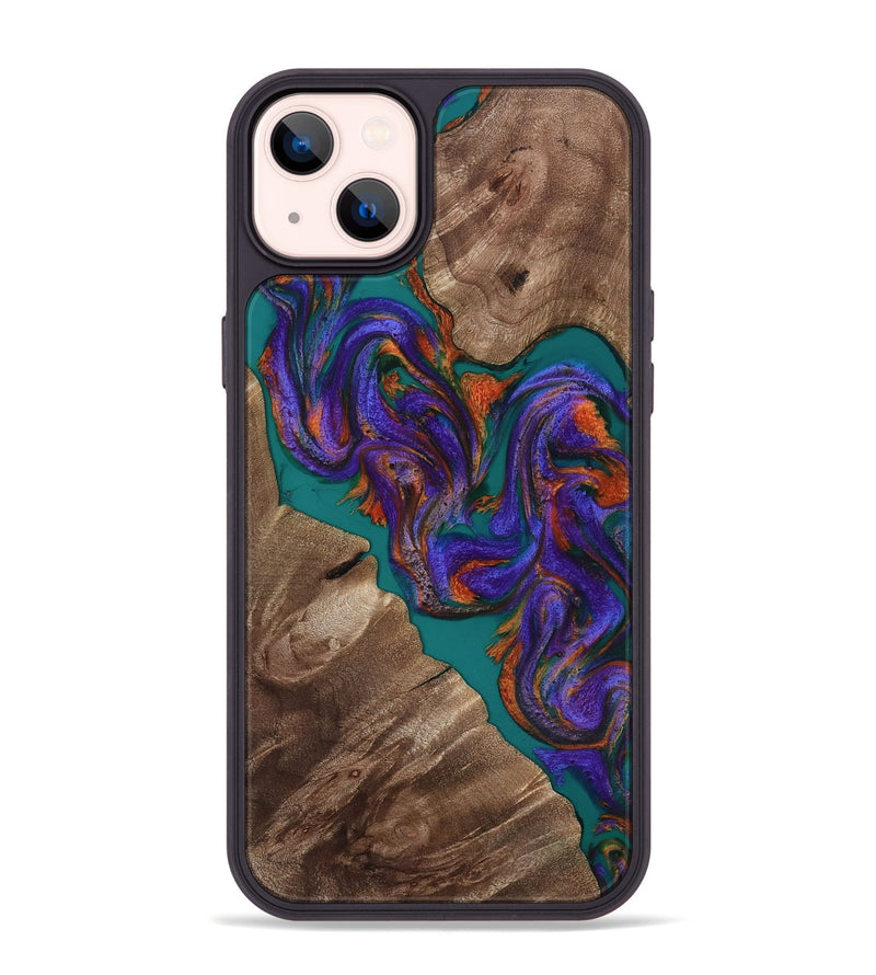 iPhone 14 Plus Wood Phone Case - Jayda (Purple, 816960)