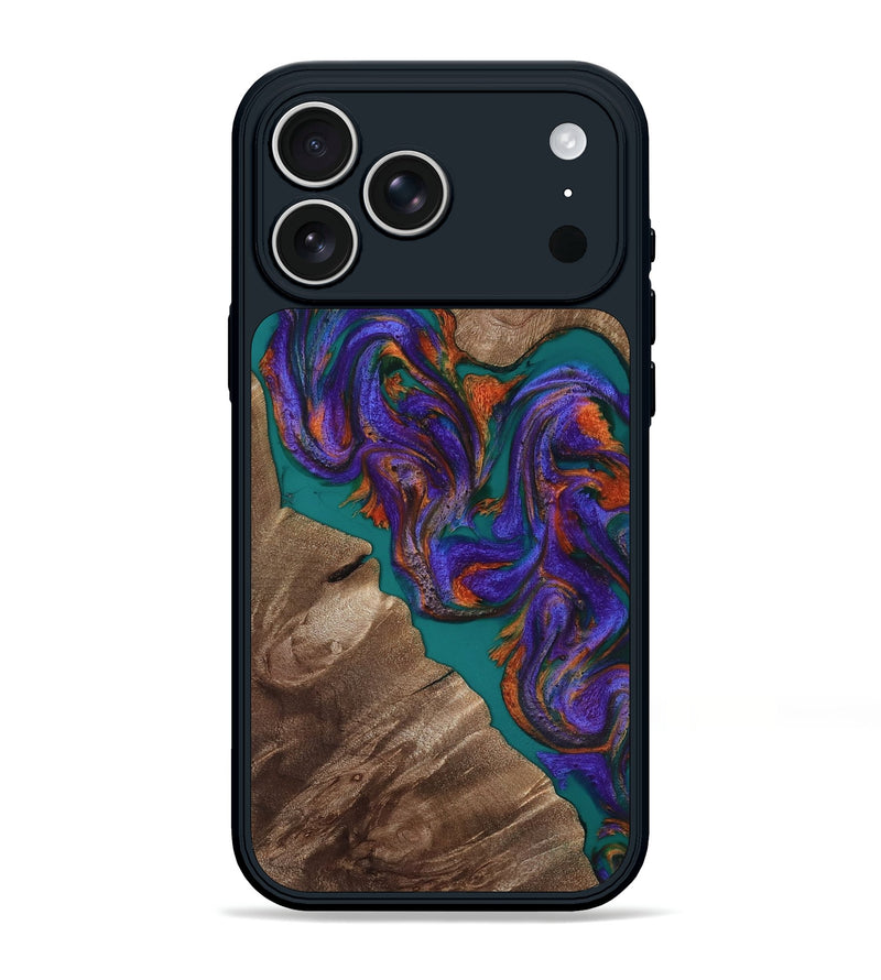 iPhone 17 Pro Max Wood Phone Case - Jayda (Purple, 816960)