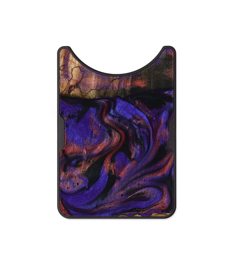 Alloy Wood Wallet - Troy (Purple, 816961)