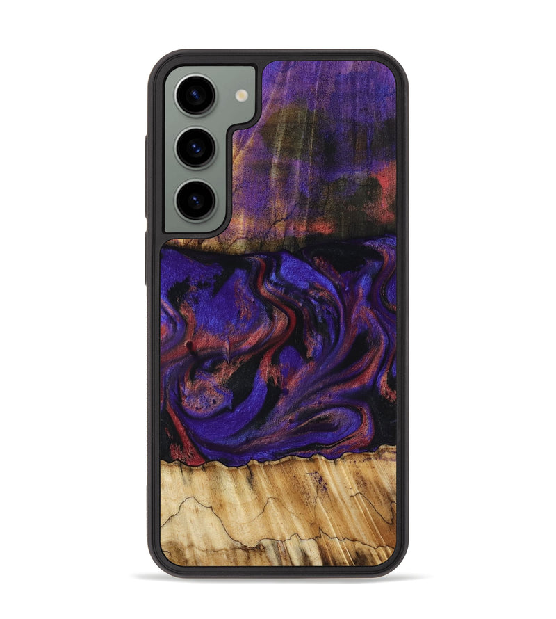 Galaxy S23 Plus Wood Phone Case - Troy (Purple, 816961)