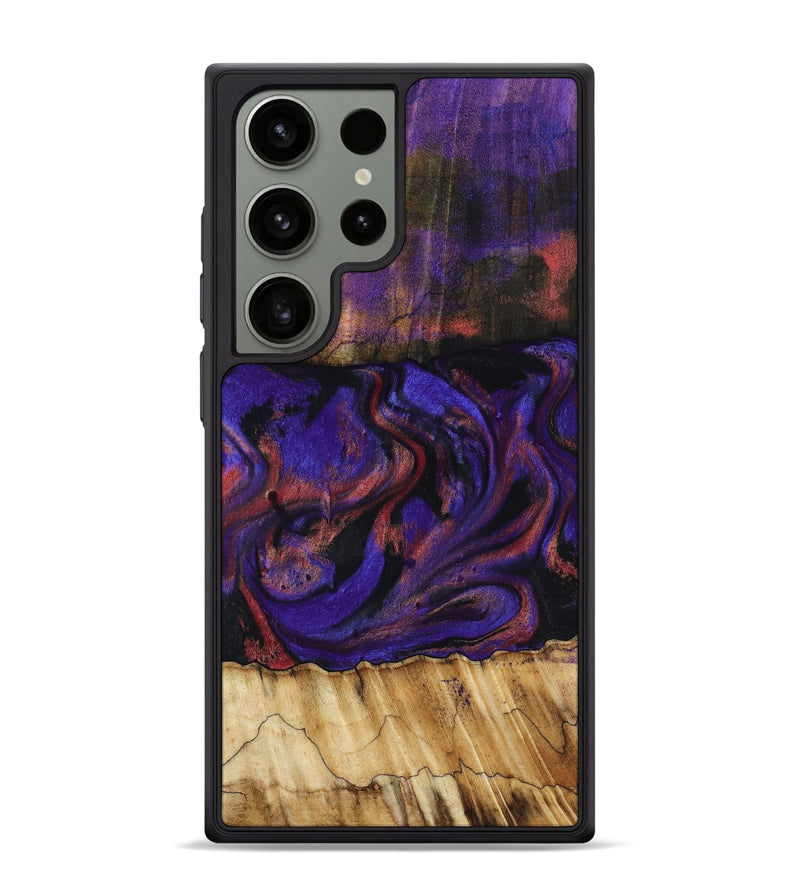 Galaxy S24 Ultra Wood Phone Case - Troy (Purple, 816961)
