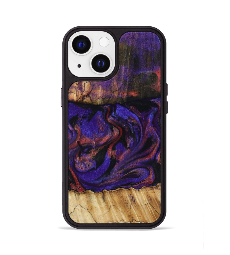 iPhone 13 Wood Phone Case - Troy (Purple, 816961)