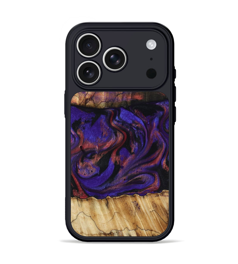 iPhone 17 Pro Wood Phone Case - Troy (Purple, 816961)