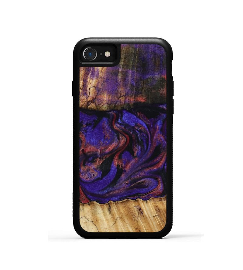 iPhone SE Wood Phone Case - Troy (Purple, 816961)