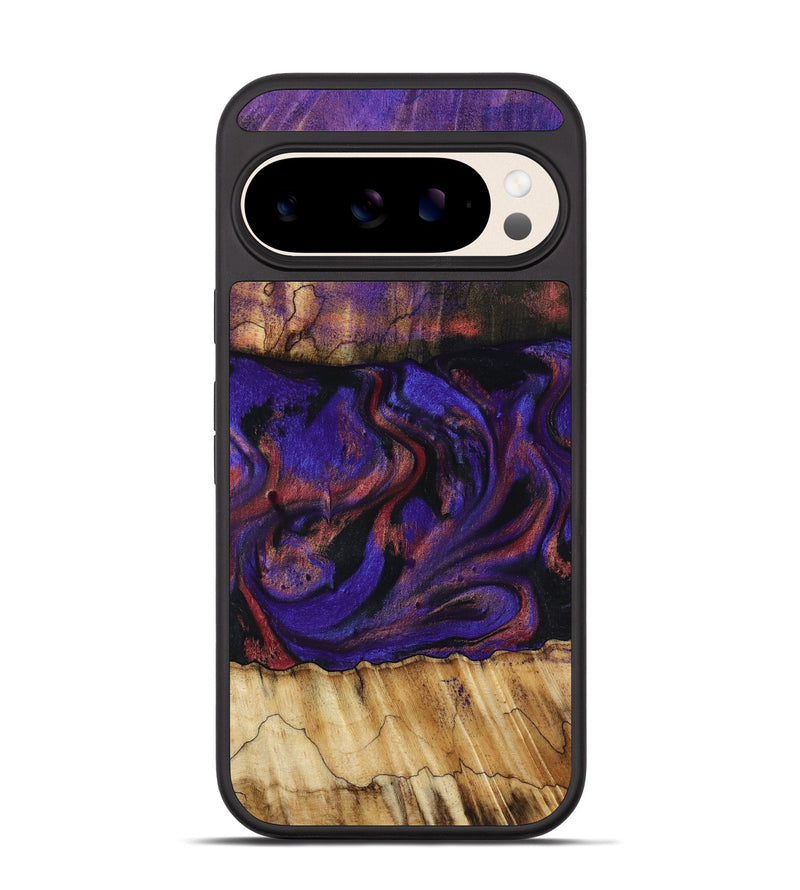 Pixel 10 Wood Phone Case - Troy (Purple, 816961)