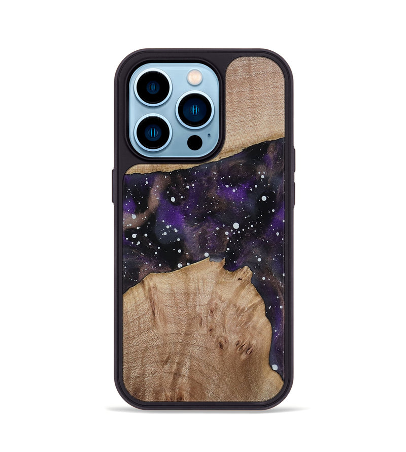 iPhone 14 Pro Wood Phone Case - Raegan (Cosmos, 816970)