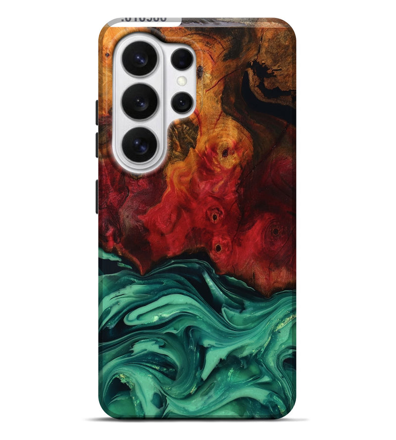 Galaxy S26 Ultra Wood Live Edge Phone Case - Gaye (Red, 816986)